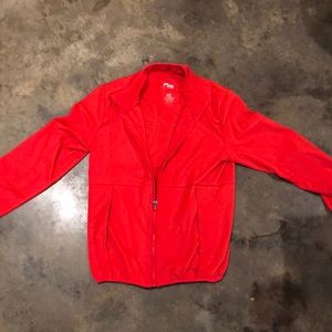 Womens Zyia Red Pro Trainer Jacket